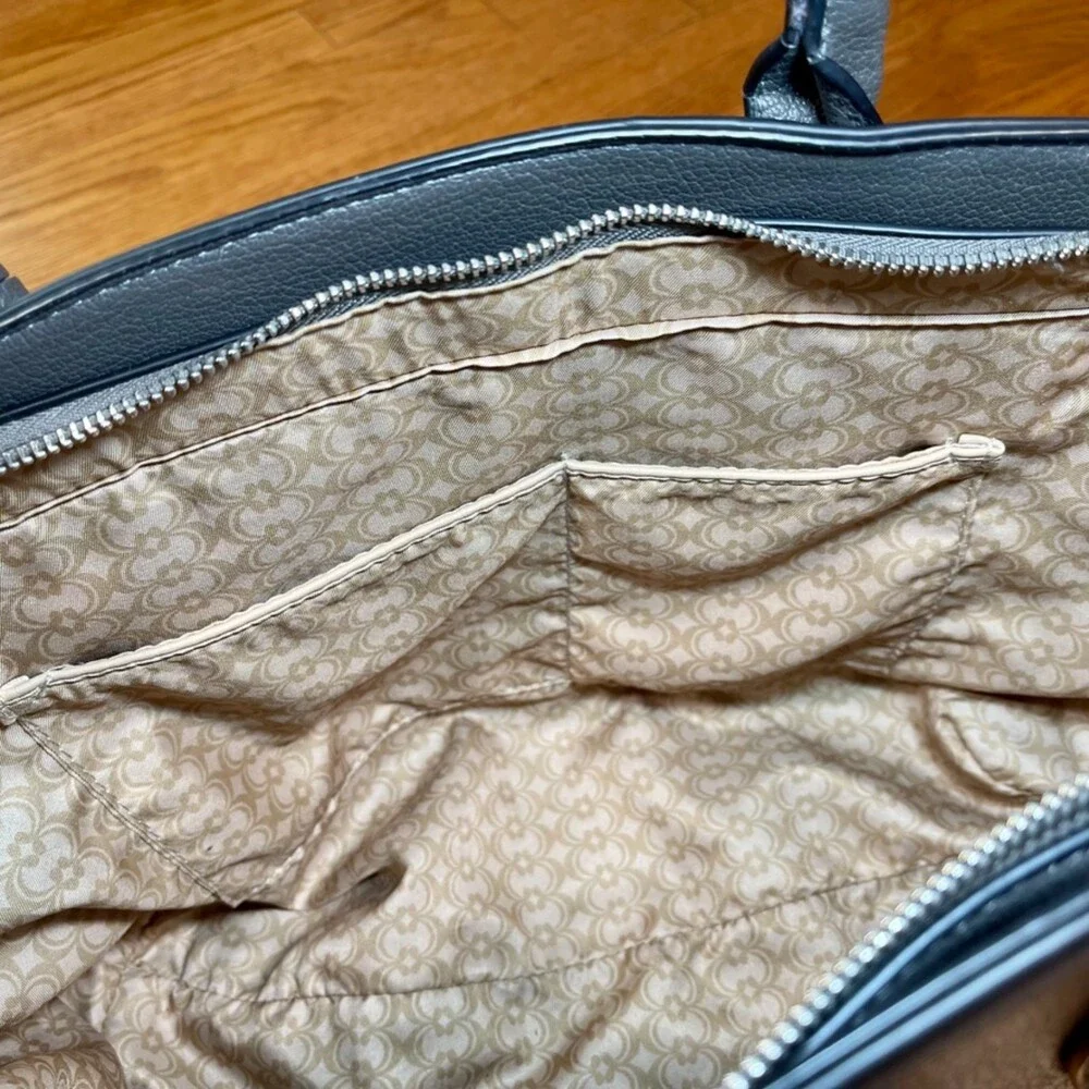 Charming Charlie | Gray Vegan Leather Tote